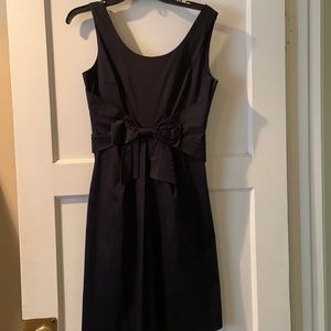 Kate spade black dress with cute bow detail